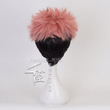 Jujutsu Kaisen Itadori Yuji Pink Cosplay Wig Halloween Props