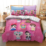 LOL Surprise OMG Dolls Cosplay Bedding Set Duvet Cover Halloween Bed Sheets