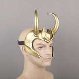 Loki Season 1 Cosplay PVC Helmet TV series Loki Halloween Props