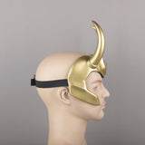 Loki Season 1 Cosplay PVC Helmet TV series Loki Halloween Props
