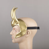 Loki Season 1 Cosplay PVC Helmet TV series Loki Halloween Props
