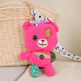 Lost Ollie Pink Bear Plush Toy Soft Stuffed Doll Birthday Holiday Gifts
