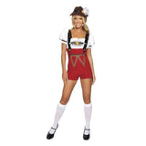 BFJFY Women Beer Stein Babe Lederhosen Bar Maid Fancy Dress Halloween Costume - bfjcosplayer