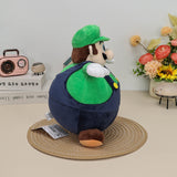 Mario Luigi Plush Toy Soft Stuffed Doll Big Belly Sumo Doll Birthday Holiday Gifts