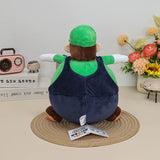 Mario Luigi Plush Toy Soft Stuffed Doll Big Belly Sumo Doll Birthday Holiday Gifts