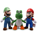 Mario Luigi Yoshi Plush Toy Soft Stuffed Doll Birthday Holiday Gifts