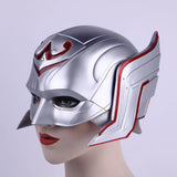 Thunder Women Helmet Superhero Soft PVC Cosplay Mask For Halloween