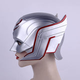Thunder Women Helmet Superhero Soft PVC Cosplay Mask For Halloween