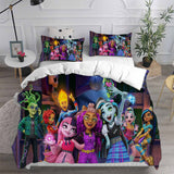Monster High Bedding Sets Duvet Cover Halloween Cosplay Comforter Sets