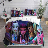 Monster High Bedding Sets Duvet Cover Halloween Cosplay Comforter Sets