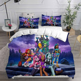 Monster High Bedding Sets Duvet Cover Halloween Cosplay Comforter Sets