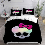 Monster High Bedding Sets Duvet Cover Halloween Cosplay Comforter Sets