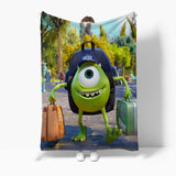 Monsters University Cosplay Flannel Blanket Room Decoration Throw