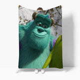Monsters University Cosplay Flannel Blanket Room Decoration Throw