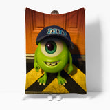Monsters University Cosplay Flannel Blanket Room Decoration Throw