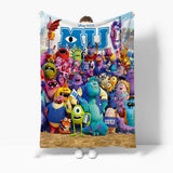 Monsters University Cosplay Flannel Blanket Room Decoration Throw