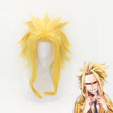 My Hero Academia All Might Wig Cosplay Costume Boku no Hero Academia Heat Resistant Synthetic Hair Party Role Play Wigs
