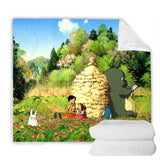 My Neighbor Totoro Cosplay Blanket Halloween Throw