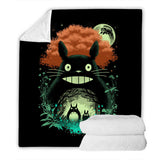 My Neighbor Totoro Cosplay Blanket Halloween Throw