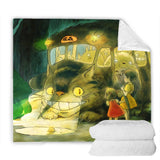 My Neighbor Totoro Cosplay Blanket Halloween Throw