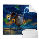 My Neighbor Totoro Cosplay Blanket Halloween Throw