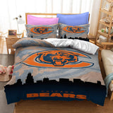 National Football League Rugby Team Cosplay Bedding Set Duvet Cover Halloween Bed Sheets