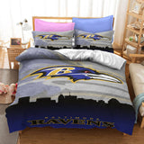 NFL Rugby Team Cosplay Bedding Set Duvet Cover Halloween Bed Sheets