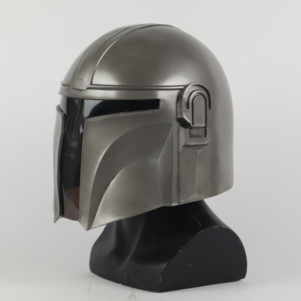 New Star Wars The Mandalorian Cosplay Mask Pedro Pascal Soldier Warrior latex Helmet Halloween Prop - bfjcosplayer