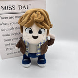 Wednesday Addams Plush Toys Soft Stuffed Gift Dolls for Kids Boys Girls