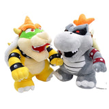 Mario Bros Bowser Koopa Plush Toy Soft Stuffed Gift Dolls for Kids Boys Girls