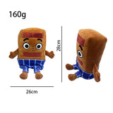 Choco and Pancake Plush Toys Soft Stuffed Gift Dolls for Kids Boys Girls