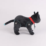 Hi Fi Rush 808 Cat Plush Toy Commander Plush Toys Soft Stuffed Gift Dolls for Kids Boys Girls