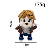 Wednesday Addams Plush Toys Soft Stuffed Gift Dolls for Kids Boys Girls