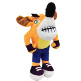 Crash Bandicoot Plush Toy Soft Stuffed Gift Dolls for Kids Boys Girls