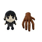Wednesday Addams Plush Toys Soft Stuffed Gift Dolls for Kids Boys Girls