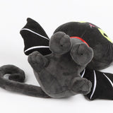 Halloween Bat Cat Plush Toy Soft Stuffed Animal Doll Birthday Holiday Gifts for Kids