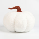 Halloween White Pumpkin Plush Toy Soft Stuffed Doll Birthday Holiday Gifts Home Decor