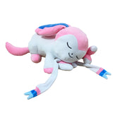 Sleeping Sylveon Plush Toy Soft Stuffed Gift Dolls for Kids Boys Girls