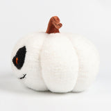 Halloween White Pumpkin Plush Toy Soft Stuffed Doll Birthday Holiday Gifts Home Decor