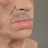 Old Man Scary Face Cosplay Latex Helmet Halloween Masquerade Props