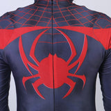 PS5 Spiderman Cosplay Black Jumpsuit Halloween Costume
