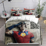 Peacemaker Cosplay Bedding Sets Duvet Cover Halloween Comforter Sets