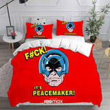 Peacemaker Cosplay Bedding Sets Duvet Cover Halloween Comforter Sets