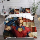 Peacemaker Cosplay Bedding Sets Duvet Cover Halloween Comforter Sets