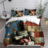 Peacemaker Cosplay Bedding Sets Duvet Cover Halloween Comforter Sets