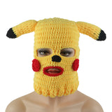 Pikachu Cosplay Knitted Hat Halloween Props