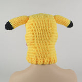 Pikachu Cosplay Knitted Hat Halloween Props