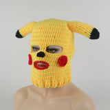 Pikachu Cosplay Knitted Hat Halloween Props