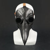 Plague Bird Doctor Cosplay Helmet soft PVC Led Light Halloween Party Porp