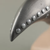 Plague Bird Doctor Cosplay Light gray Helmet soft PVC Halloween Party Porp